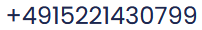 Phone number of Next Level Order Engineering UG (haftungsbeschränkt)